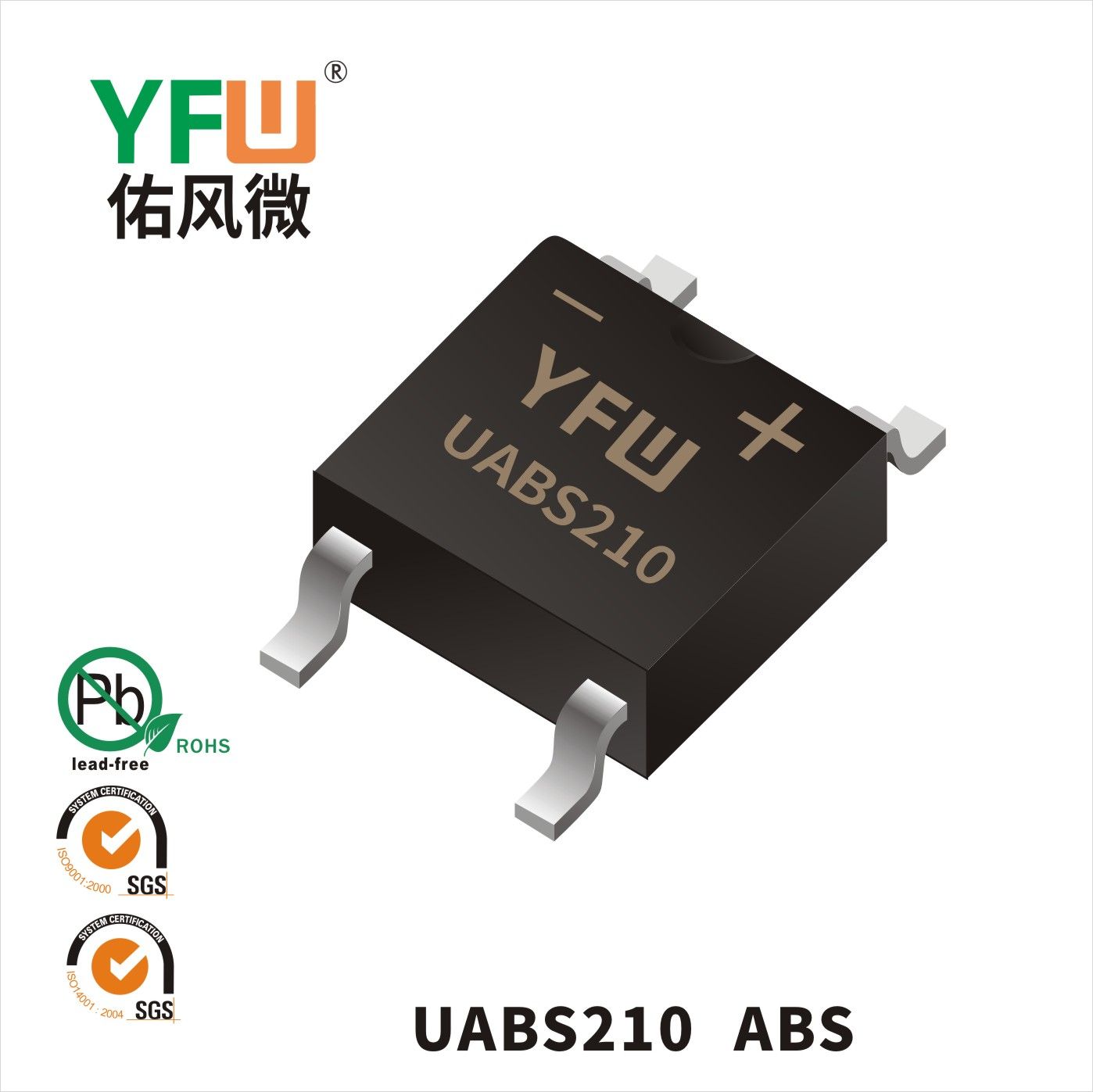 UABS210 ABS_Fast Recovery Rectifier Bridge_YFW brand